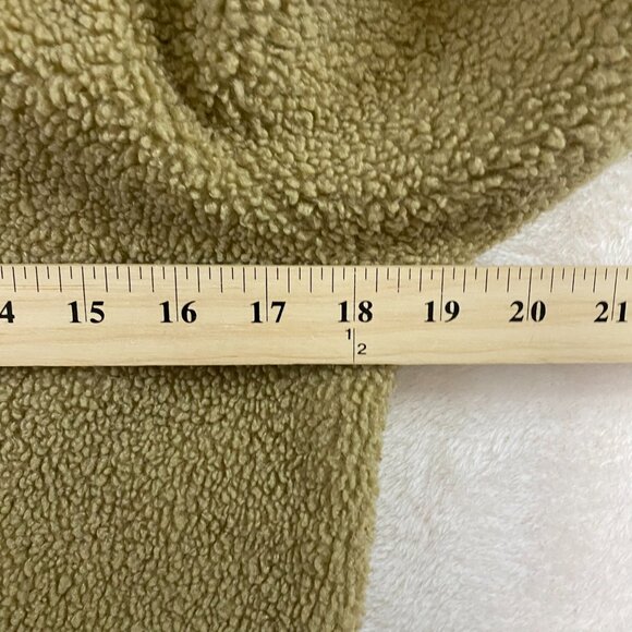 No Boundaries Soft Sherpa Beige Hoodie Drawstring Sweater SIZE XS - Picture 8 of 10